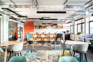 Shared Kitchen Area at Osprey House East Midlands - Wizu Workspace
